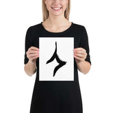 Human In Oracle Bone Script Form Matte Paper Poster, Poster, $ 22.00, A Moment Of Now™